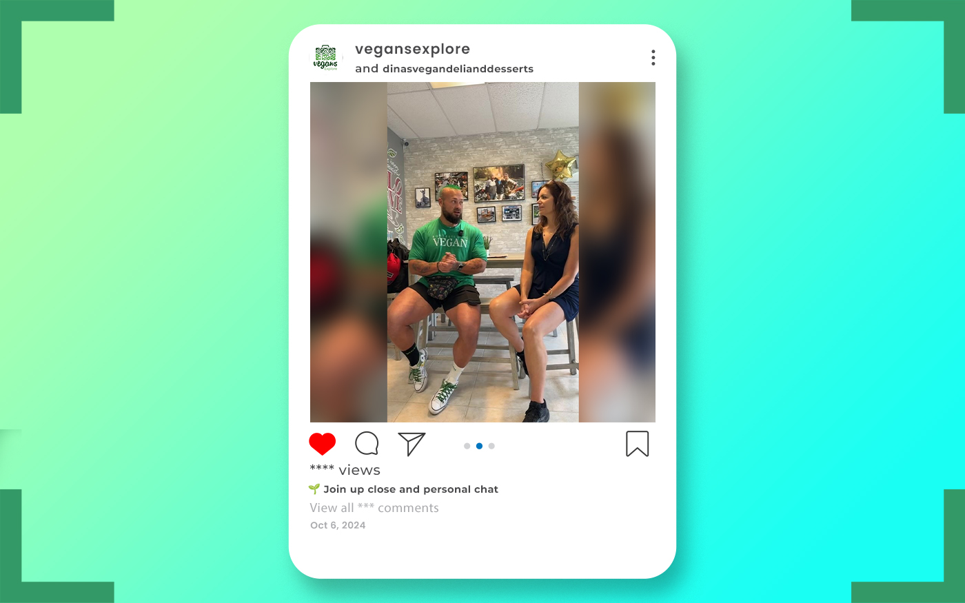 Dina's Vegan Deli & Desserts Showcase on Vegans Explore